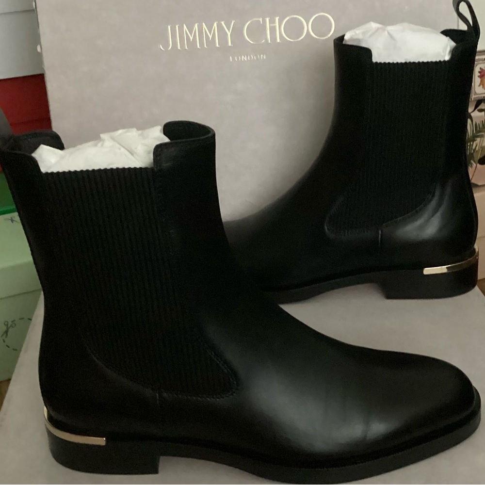 Jimmy Choo Women’s Thessaly Chelsea boots
